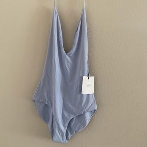 NWT Onia Nina swimsuit in Iris blue